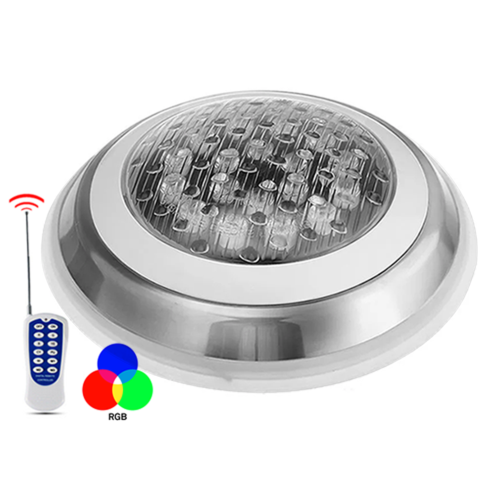 โคมไฟสระว่ายน้ำ LED Pool Light 18W RGB