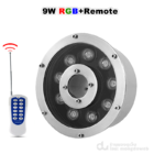 โคมไฟส่องน้ำพุ Fountain light RGB 9W