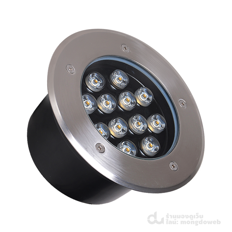 โคมไฟฝังพื้น Uplight 12W Warm white